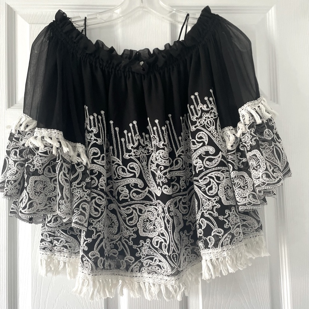 Off the shoulder top by Jonathan Simkhai,small